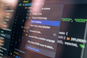 Artificial intelligence dashboard displaying digital marketing analytics and tools tailored for new business growth